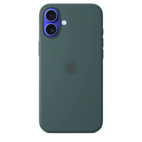 Funda de silicón con MagSafe para el iPhone 16 Plus - Verde lago