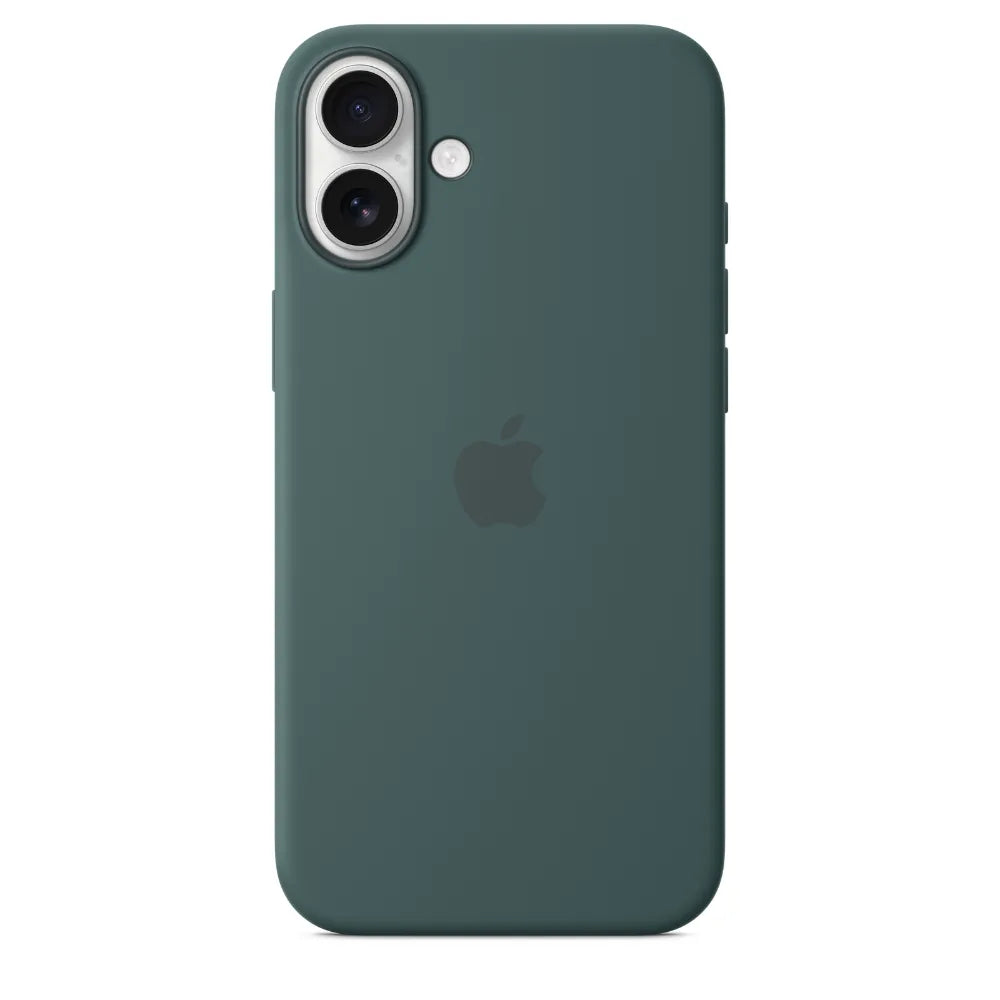 Funda de silicón con MagSafe para el iPhone 16 Plus - Verde lago
