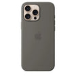 Funda de silicón con MagSafe para el iPhone 16 Pro Max - Gris piedra
