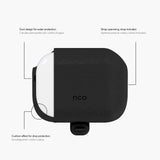 Case NCO SiliconeGuard para AirPods Pro 2da Generación - Negro