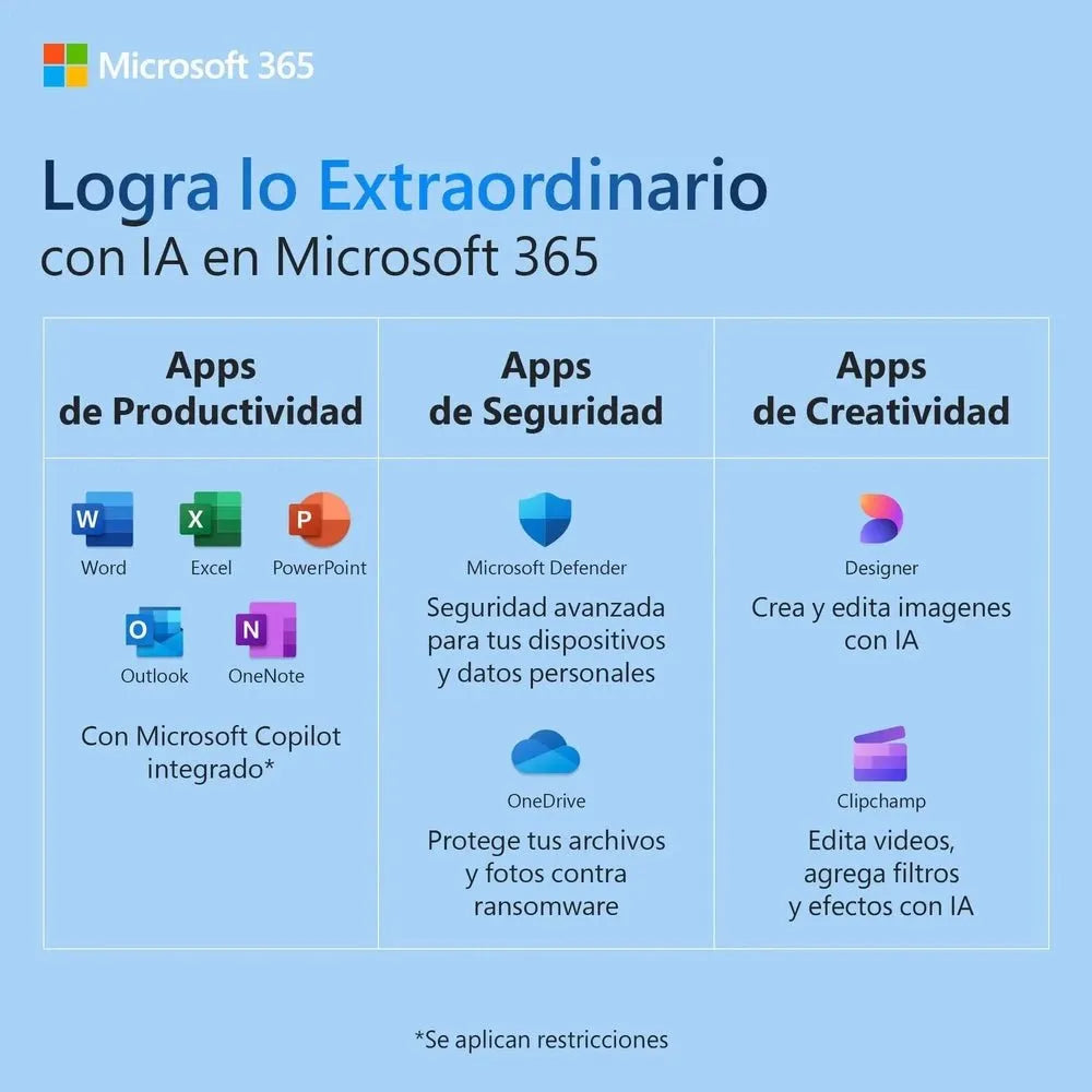 Licencia Microsoft Office 365 Personal