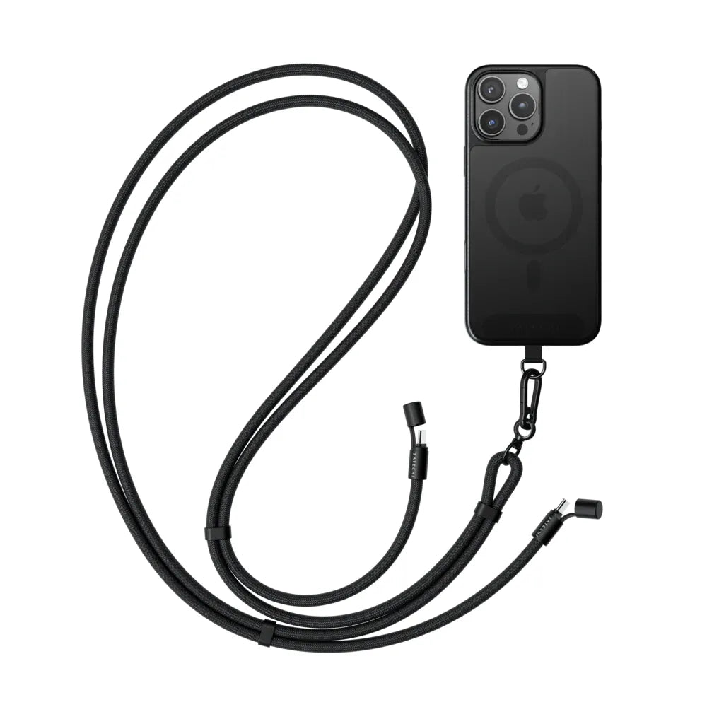 Duo Cable Correa Satechi USB-C a USB-C - Negro