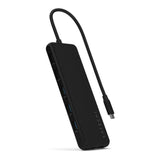 Adaptador Multipuerto Satechi de Triple Pantalla 13 en 1 USB-C - Negro