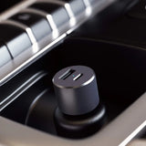 Cargador_de_carro_Satechi_con_puerto_USB_C_72W_Gris_Espacial_Posicion_4_iShop_El_Salvador