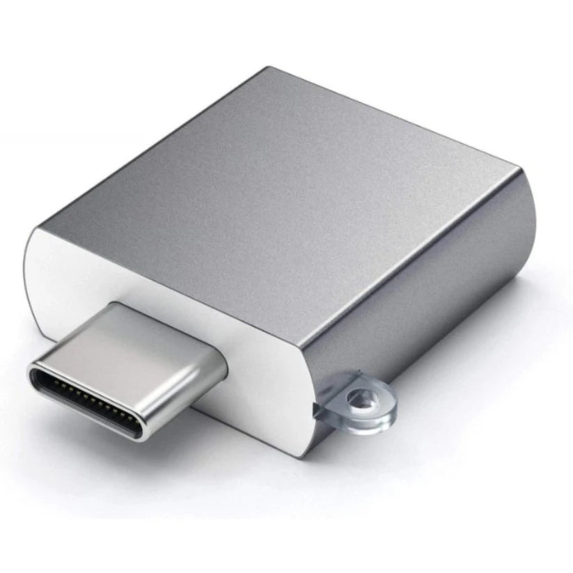 Adaptador Satechi USB 3.0 USB Tipo C a USB 3.0 USB-A Hembra de Alta Velocidad - Gris Espacial