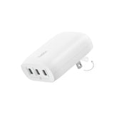 Cargador de Pared Inteligente Belkin Triple USB-C 67W - Blanco