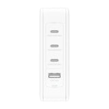 Cargador Belkin GaN de 4 Puertos (3 USB-C/1 USB-A) 140W - Blanco