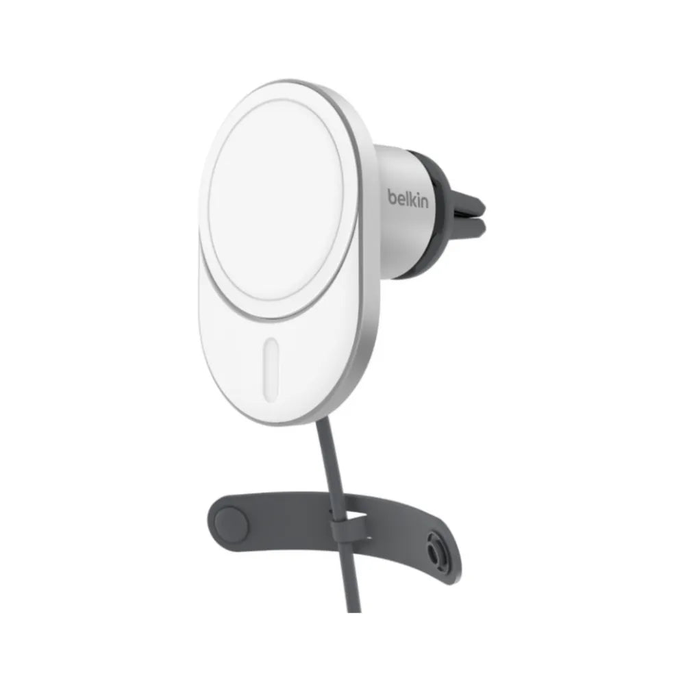 Cargador de Carro Inalambrico Belkin 15W con MagSafe - Blanco