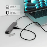 Multipuerto Ultra NCO para Hub USB-C - Gris Espacial