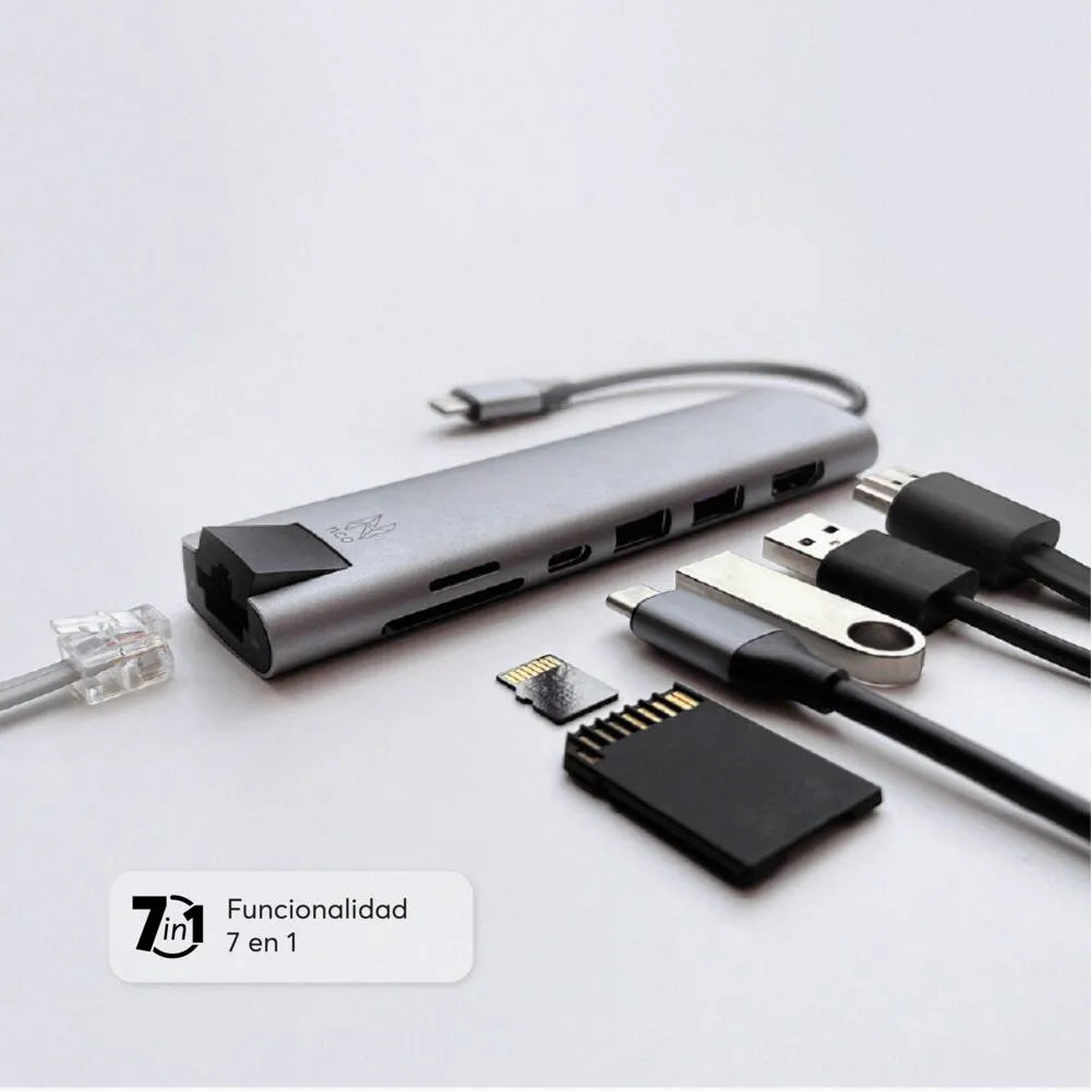 Multipuerto Ultra NCO para Hub USB-C - Gris Espacial