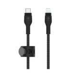 Cable Belkin Pro Flex USB-C a Lightning Cable 2m - Negro