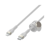 Cable Belkin Pro Flex USB-C a Lightning Cable 3m - Blanco