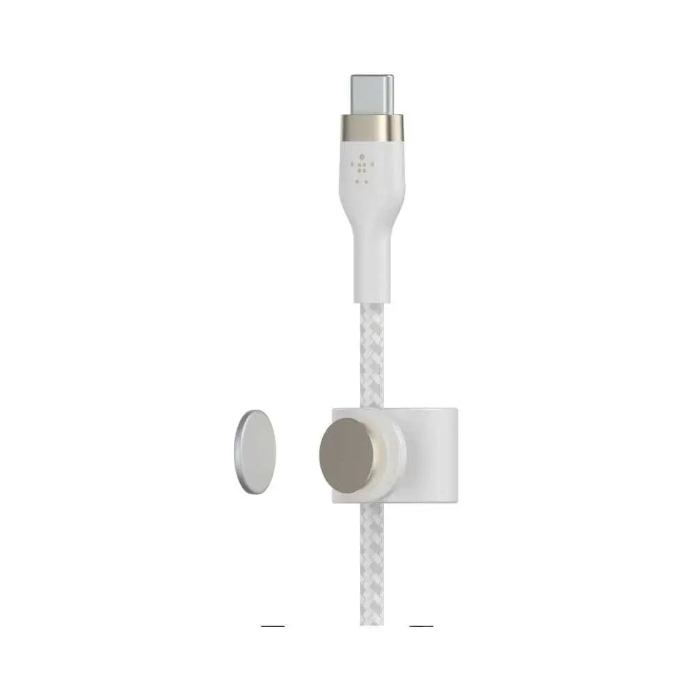 Cable Belkin Pro Flex USB-C a Lightning Cable 3m - Blanco