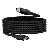 Cable de Carga Trenzado Belkin USB-Ca USB-C 240Wde 2m - Negro