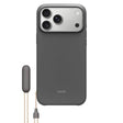 Case Beats para iPhone 17 Pro Max con soporte MagSafe y Control de Cámara - Gris Granito