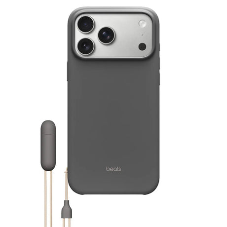 Case Beats para iPhone 17 Pro Max con soporte MagSafe y Control de Cámara - Gris Granito