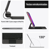 Teclado Apple Magic Keyboard para iPad Pro 11 Español - Negro