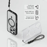 Case Force NCO con MagSafe para iPhone 16 - Transparente