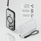 Case Force NCO con MagSafe para iPhone 16 Pro Max - Transparente