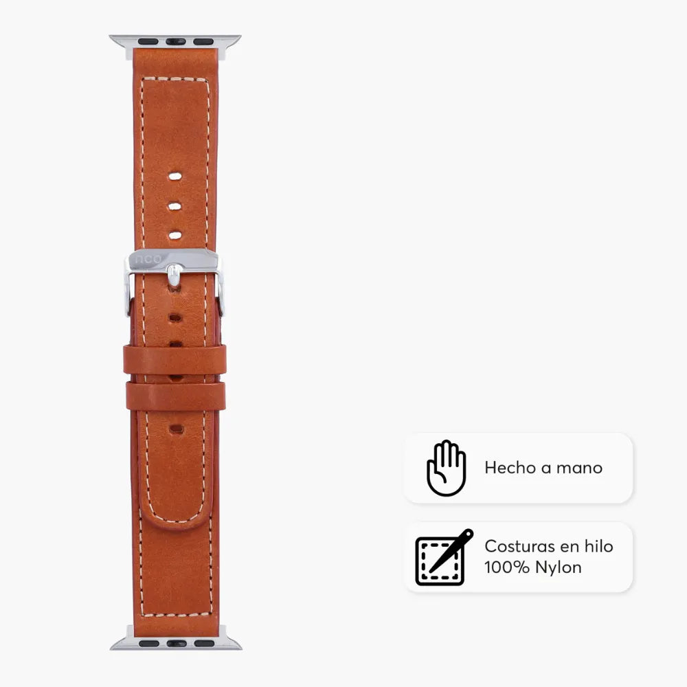 Correa en cuero LeatherBand NCO para Apple Watch