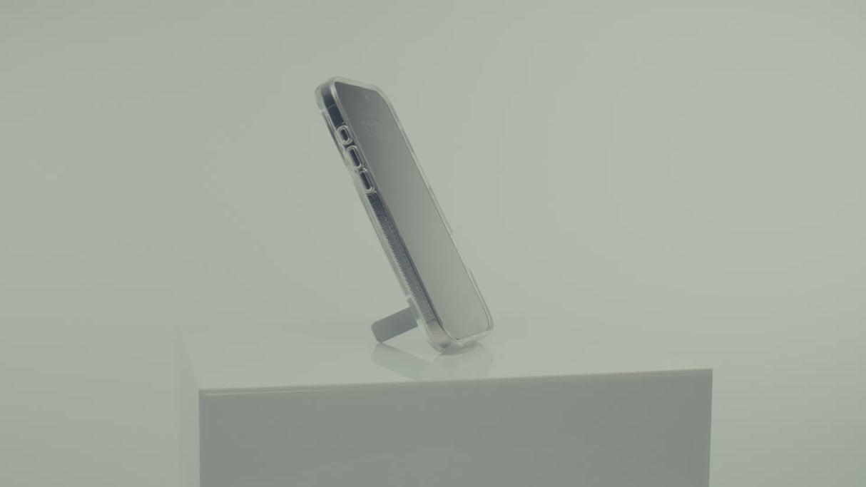 Case Zagg Kickstand Crystal Palace Snap Magsafe para iPhone 16 - Transparente