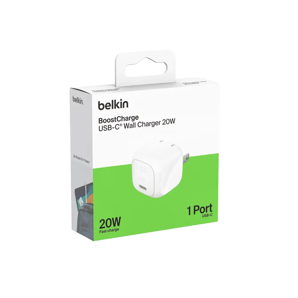 Cargador de pared Belkin USB-C PPS TL 20W - Blanco